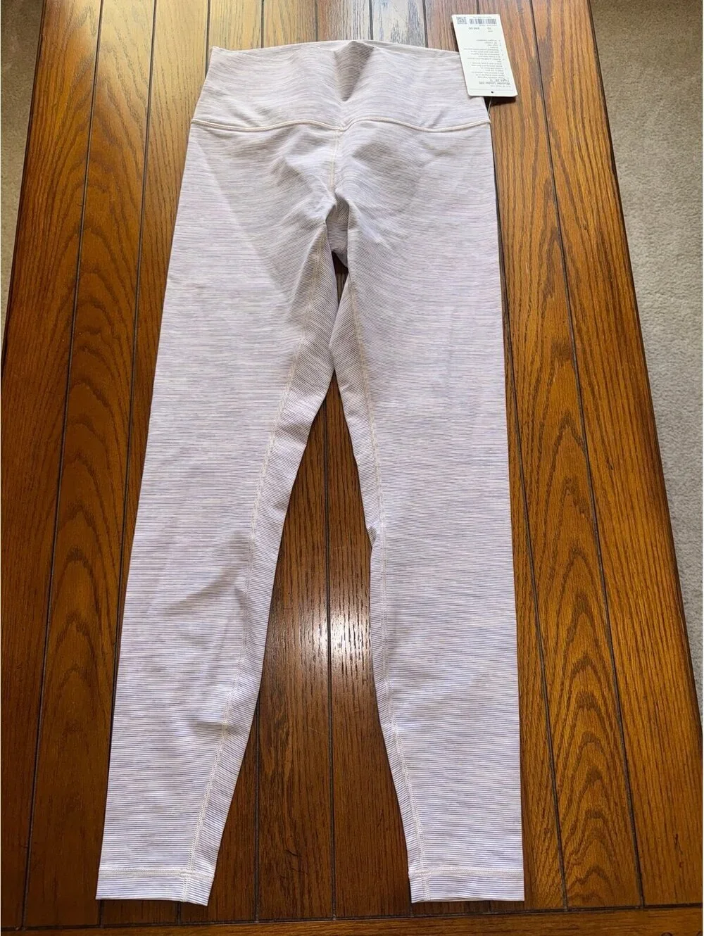 Lululemon Wunder Under High Rise 28” We Are From Space Pink Bliss Size 10 NWT